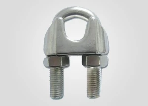 Din1142 paslanmaz çelik halat kelepçeleri klipler
