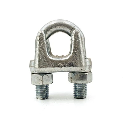 JIS türü yumuşak çelik halat klipleri galvanizli